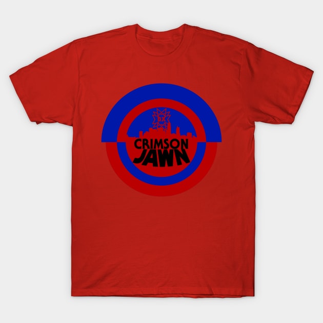 Crimson JAWN T-Shirt by Broaxium